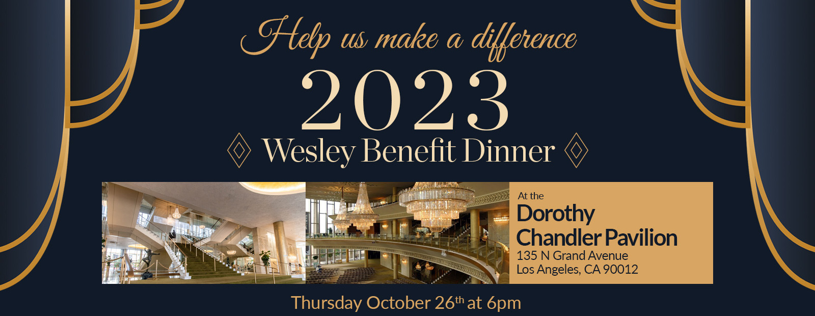 Wesley Benefit Dinner 2023